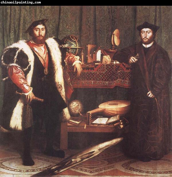 Hans holbein the younger The Ambassadors