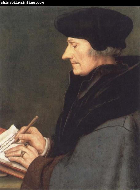 Hans holbein the younger Portrait of Erasmus of Rotterdam writing