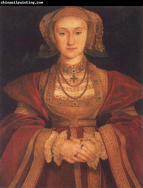 Hans holbein the younger Portrait of Anne of Clevers,Queen of England