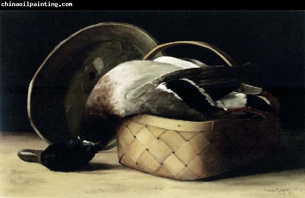 Hirst, Claude Raguet Still Life with Duck in a Basket