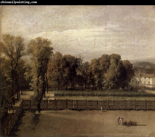 Jacques-Louis David View of the Garden of the Palais du Luxembourg