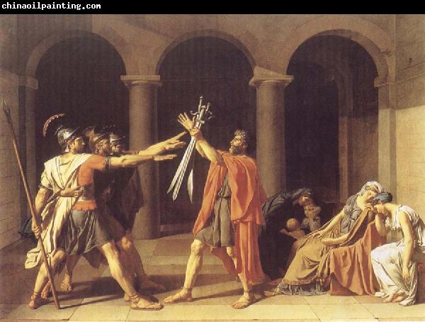 Jacques-Louis David The Oath of The Horatii