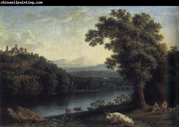 Jakob Philipp Hackert Landscape with River