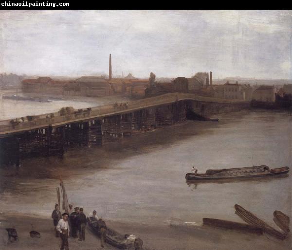 James Mcneill Whistler Brown and Silver Old Battersea Bridge