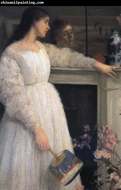 James Mcneill Whistler The Little White Girl Symphony in White no.2 1864