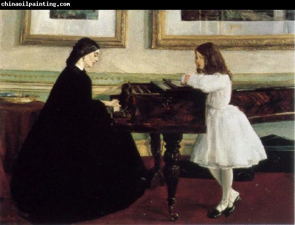 James Mcneill Whistler At the Piano