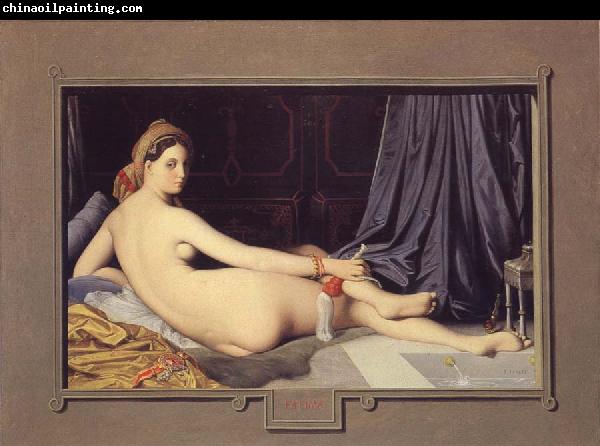 Jean Auguste Dominique Ingres Odalisque