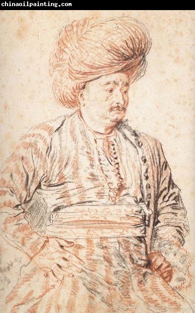 Jean-Antoine Watteau Seated Persian