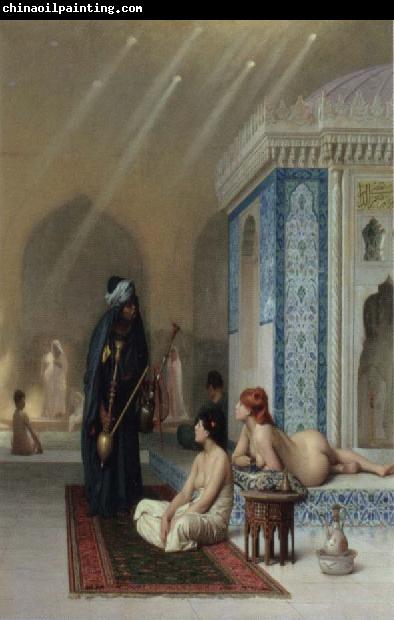 Jean-Leon Gerome Pool in a Harem