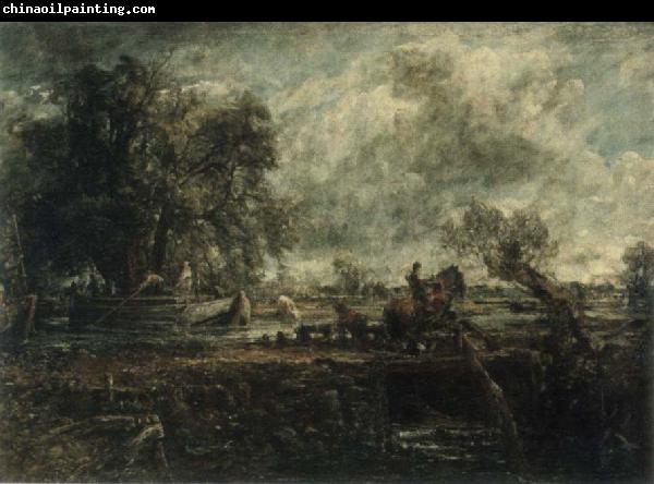 John Constable A Study for The Leaping Horse