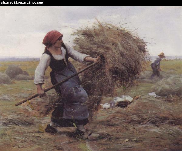 Julien  Dupre The Hay Gatherer