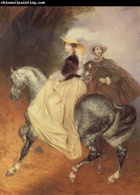 Karl Briullov Riders