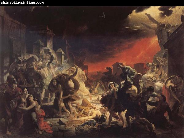 Karl Briullov The Last day of Pompeii