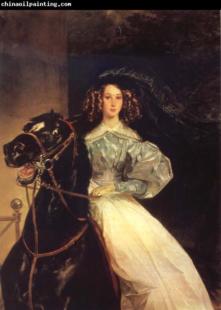 Karl Briullov Rider