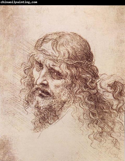 LEONARDO da Vinci Head and shoulders Christs