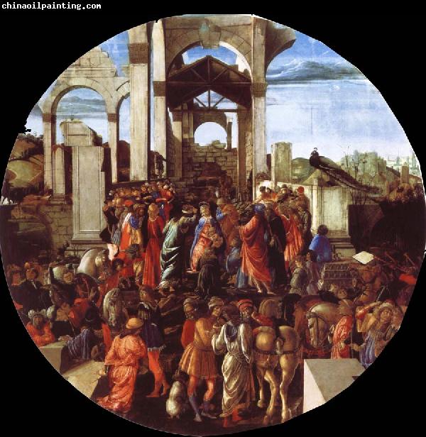 Sandro Botticelli The adoration of the Konige