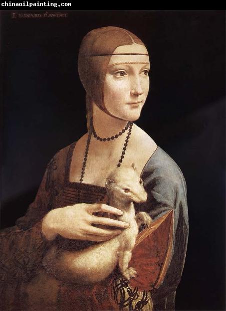 LEONARDO da Vinci Lady with the ermine