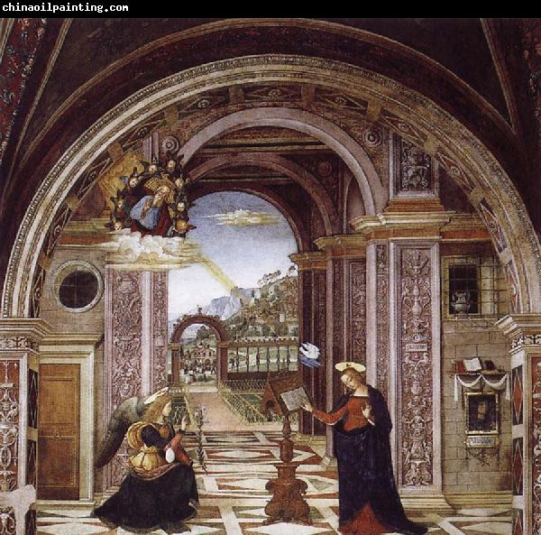 Bernardino Pinturicchio Bernardino Pinturicchio the Verkundigung