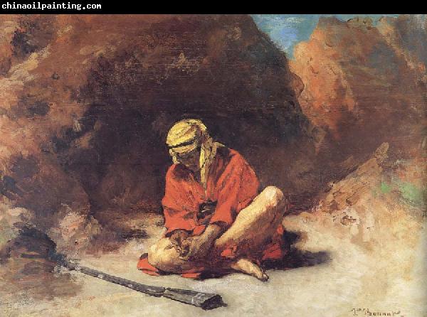 Leon Bonnat Arab Removing a Thorn from his Foot