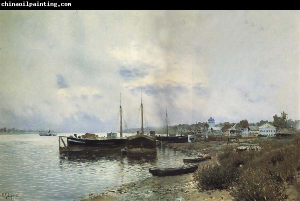 Levitan, Isaak After the rain. Pljos