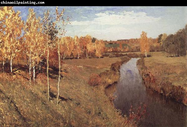 Levitan, Isaak Golden autumn