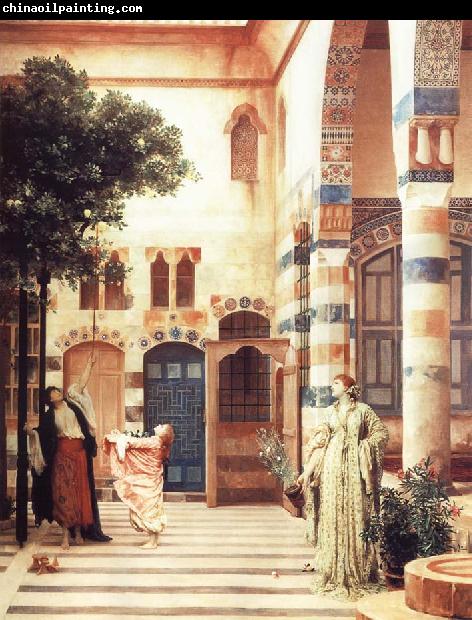 Lord Frederic Leighton Old Damascus The Jewish Quarter