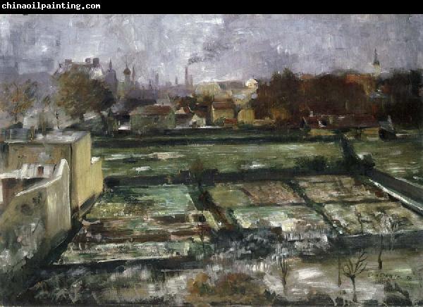 Lovis Corinth View from the Studio