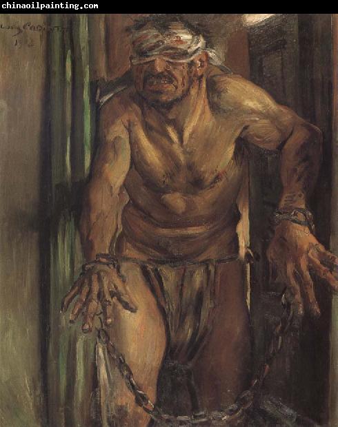 Lovis Corinth Samson Blinded