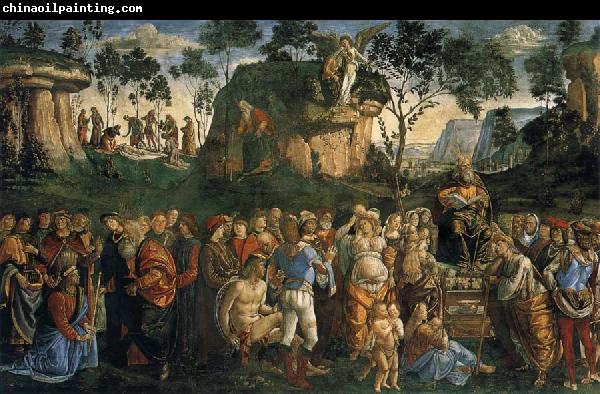 Luca Signorelli Testament and death Moses