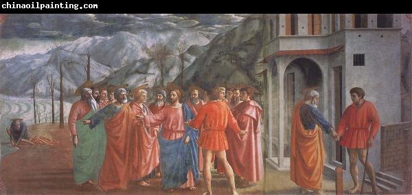 MASACCIO The Tribute Money