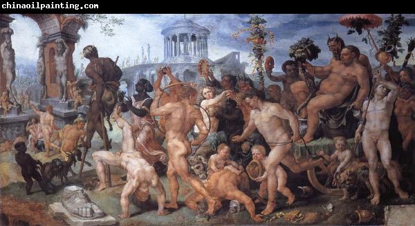 Maerten van heemskerck Triumph of Bacchus