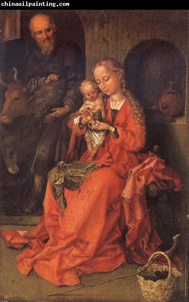 Martin Schongauer Holy Family