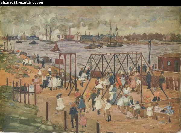 Maurice Prendergast The East River