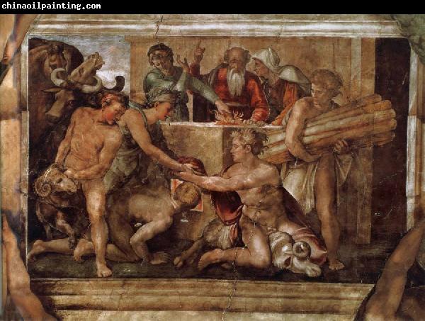 Michelangelo Buonarroti The victim Noachs