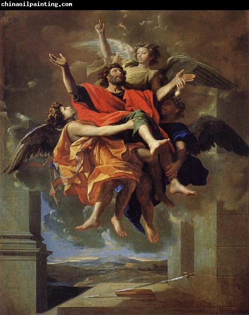 Nicolas Poussin The Verz ckung of the Hl. Paulus in the third sky