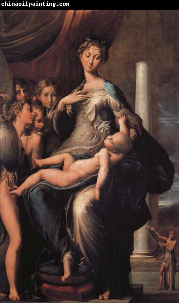 PARMIGIANINO Madonna with Long Neck