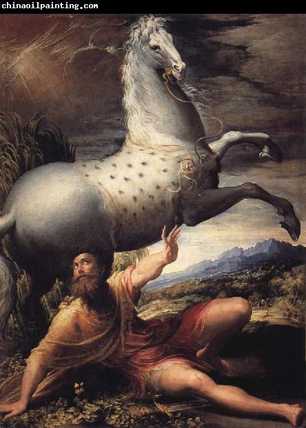 PARMIGIANINO The Conversion of Paul