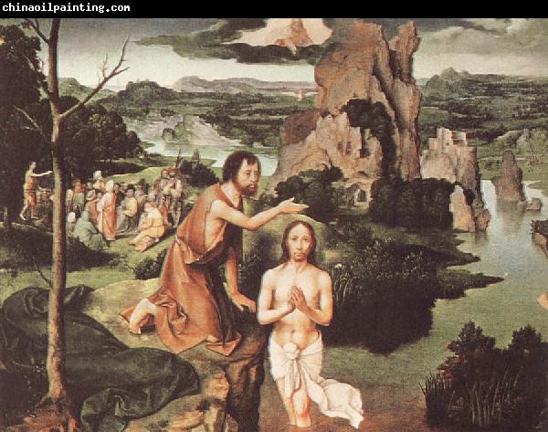 PATENIER, Joachim The Baptism of Christ