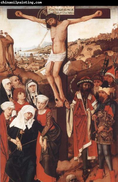 PLEYDENWURFF, Hans Crucifixion of the Hof Altarpiece