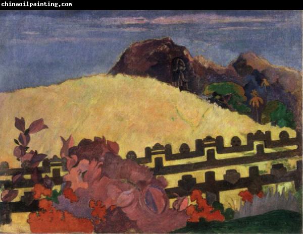 Paul Gauguin The Sacred Mountain