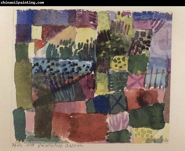 Paul Klee Southern Garden