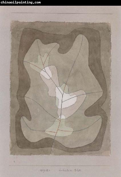 Paul Klee Illuminated leaf