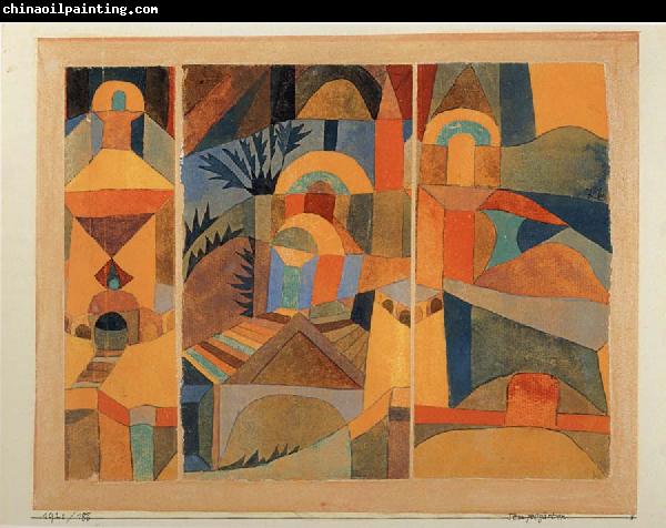 Paul Klee Temple Garden