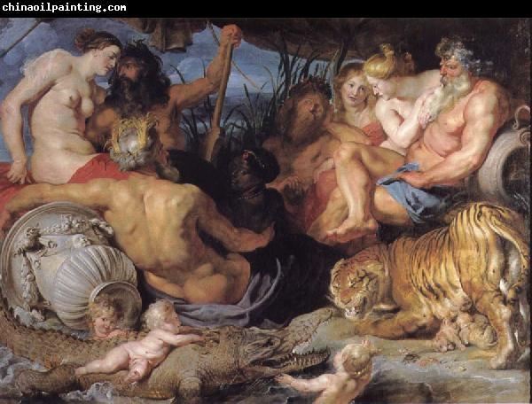 Peter Paul Rubens The Four great rivers of  Antiquity