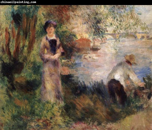 Pierre-Auguste Renoir On Chatou Island