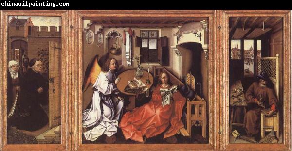 Robert Campin Annunciation The Merode Altarpiece