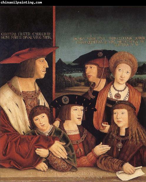 STRIGEL, Bernhard Emperor Maximilian I and his family