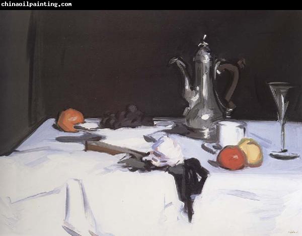 Samuel John Peploe Still Life with Coffee Pot