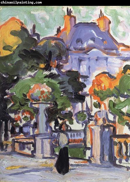 Samuel John Peploe The Luxembourg Gardens