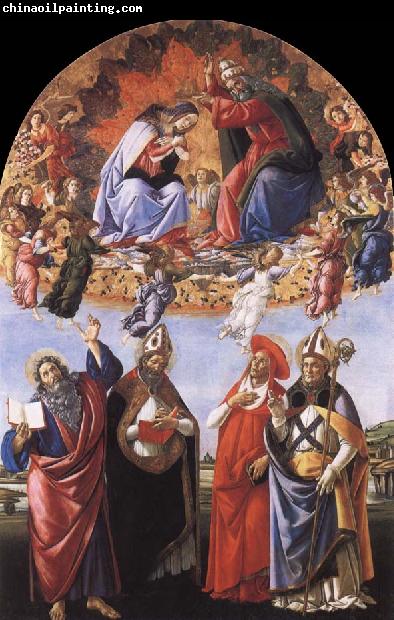 Sandro Botticelli The Coronation of the Virgin